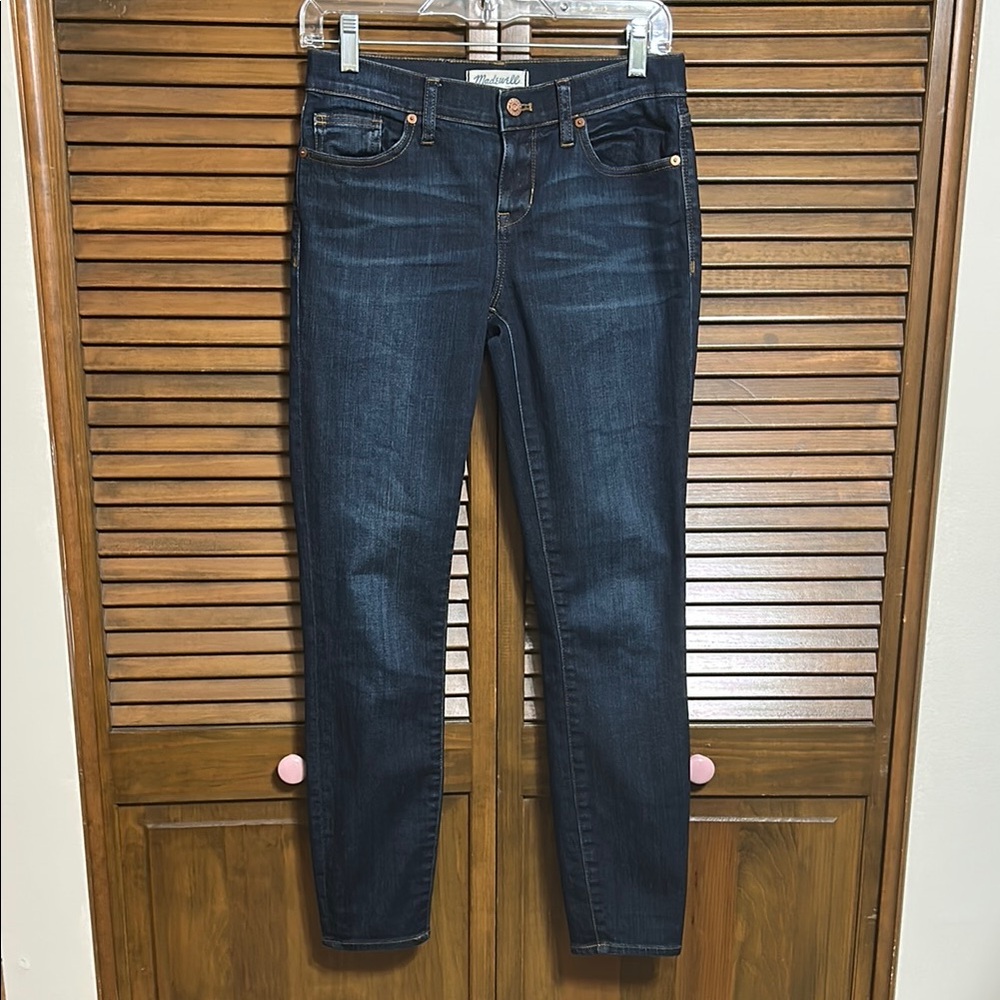 Madewell Women's Dark Blue Skinny Jeans Size 26